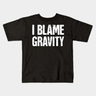 Gravity - Get Well Gift Fractured Broken Hand Kids T-Shirt